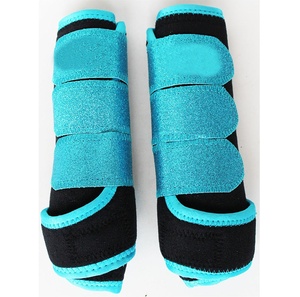 Botas de Doma para Caballos, Botas Protectoras de Tendones para Caballos, Botas de Protección Ecuestre para Caballos - Product Image 2