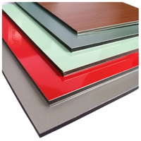 Paneles Compuestos de Aluminio con Revestimiento de PE PVDF, Alucobond, para Revestimiento de Paredes, Precio de Mayoreo 2025, ACP ACM, Fachada Exterior
