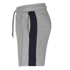 Shorts amples et respirants en coton stretch 100 %, couleur avoine clair/foncé, grande taille, unisexe, pour homme, avec poches – Vente directe usine - Product Image 4