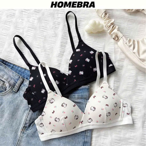 100% Organic Cotton Girls Training Bra with GOTS Certified Fabric | <b>Soft</b> Wireless Bralette | Low MOQ OEM ODM Private Label - Product Image 5