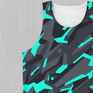 Débardeur de sport respirant à sublimation pour homme, grande taille, séchage rapide, sans manches, pour la course, l'exercice musculaire et la gym - Product Image 6