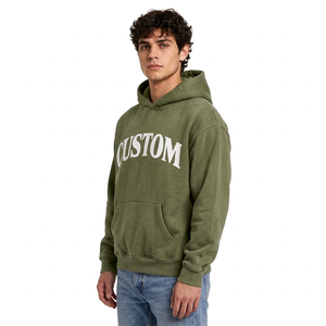 Sudadera con Capucha de Forro Polar Cepillado para Hombre, Cálida, Estilo Casual de Invierno, Venta al por Mayor, Proveedor de Ropa de Fábrica - Product Image 6