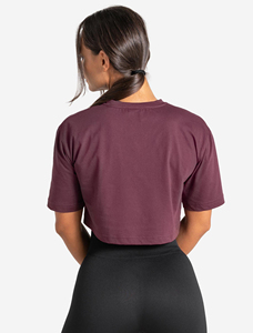 T-shirt court pour femme 2026, col rond, manches courtes, couleur unie, décontracté, 100 % coton, tissu tricoté, anti-plis, séchage rapide - Product Image 2