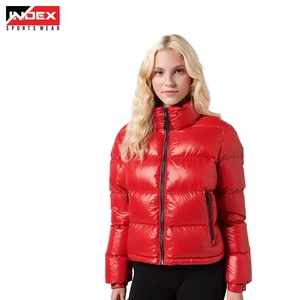 Chaqueta Bomber para Mujer INDEX SPORTSWEAR, con Capucha, Transpirable, Resistente al Viento, Relleno de Poliéster/Algodón, Estilo Urbano de Invierno, ODM - Product Image 2