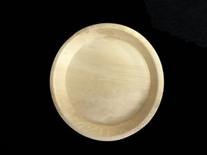 Plato de Hoja de Palma de Areca Natural Mo Cau, Ecológico, Desechable, Biodegradable, Diseño Clásico, Vajilla Ligera, Vietnam, Camping - Product Image 1