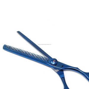 Ciseaux de coiffure professionnels en acier inoxydable couleur or avec lame tranchante pour la beauté, la coiffure en salons - Product Image 6