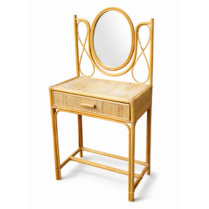 Rattan <b>dressing</b> <b>table</b> wholesale cost makeup <b>table</b> stylish vanity <b>tables</b> for bedroom furniture - Product Image 1