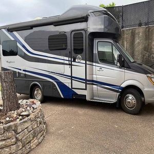 Neatly Used Classic <b>White</b> Motorhome With Bed Kitchen Bathroom Air Conditioning And Entertainment System For 4-6 Persons - Product Image 4