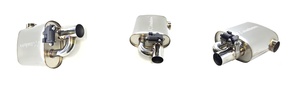 Nouveau silencieux universel à valve (type côté RS-h) avec valve EVC à vide en acier inoxydable 304 (personnalisable OEM) - Échappement haute performance - Product Image 2