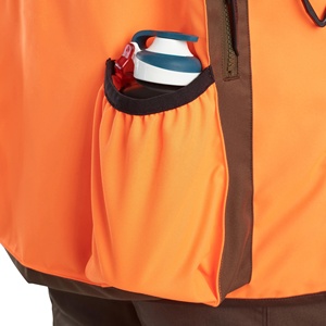 Gilet de chasse aux oiseaux en plein air, confortable, imperméable, multi-poches, couleur orange attrayante - Product Image 2