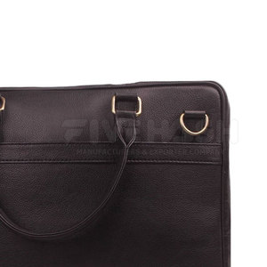 Leather <b>Laptop</b> Bag Premium Design With Spacious Storage Compartments And Durable Build Perfect For Office <b>Work</b> Business Travel - Product Image 6