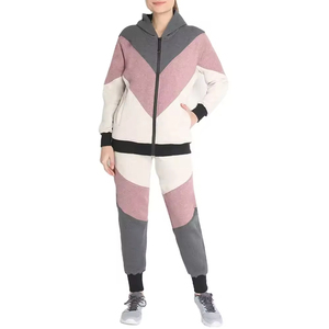 Chándal de Color Liso para Mujer, Ropa Deportiva, Nuevo Chándal para Mujer Adulta, Chándal Informal Personalizado 100% Algodón - Product Image 1