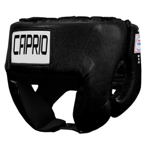 Protège-tête de boxe noir et blanc personnalisé, équipement de protection haut de gamme pour la boxe, le MMA, le Muay Thai, le kickboxing et les arts martiaux - Product Image 5