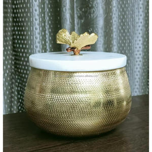 Bocaux à bougies en verre parfumés avec couvercle hermétique pour fêtes de mariage bocaux décoratifs bocaux à fruits secs décoratifs - Product Image 5