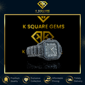 Venta Exclusiva Reloj de Lujo Cuadrado Analógico de Acero Inoxidable Automático de Cuarzo VVS Resistente al Agua con Cristal de Zafiro y Correa de Acero Inoxidable - Product Image 5