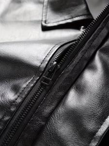 Chaqueta de Motocicleta para Hombre, de Piel de Oveja Genuina, Cómoda, con Capucha, Impermeable, Transpirable, Resistente al Viento, de Secado Rápido, Estilo Urbano, Venta al Por Mayor - Product Image 3