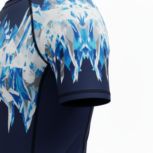 Maillot de compression à manches longues et courtes, rashguard pour MMA, BJJ, grappling, entraînement, vêtements de sport pour hommes, femmes, enfants et jeunes. - Product Image 4