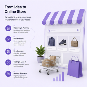 Plataforma avanzada de desarrollo de sitios web de comercio electrónico y aplicaciones móviles para tiendas en línea, comercios minoristas y negocios de mercado. - Product Image 5