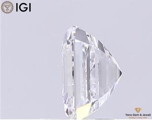 Diamant de laboratoire CVD taille Asscher 3,00 carats couleur E clarté VS2 avec certificat IGI pour un chef-d'œuvre de pendentif de luxe - Product Image 3