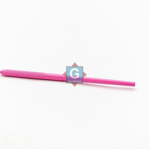 Espejo con Recubrimiento de Polvo Rosa, Acero Inoxidable Sostenible de Primera Calidad, Agarre de Diamante para Extensiones de Pestañas, Personalizado con Etiqueta Privada, Venta al Por Mayor - Product Image 3