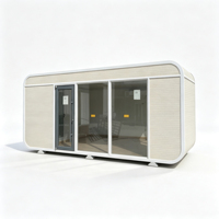 Fabricant de Cabines Préfabriquées Apple en Chine, Cabine Apple de 20 pieds, Structure Modulaire en Acier, Conception Isolée pour Utilisation en Habitation ou Bureau