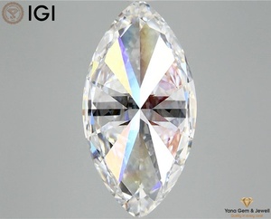 Diamante Cultivado en Laboratorio CVD de Corte Marquise Ideal de 5.00 CT, Color D, Claridad VS1, Certificado IGI, Diseñado para Joyería Personalizada - Product Image 4