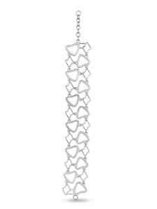 Pulsera de cadena de aleación plateada geométrica para mujer, regalo de joyería clásica de moda - Product Image 2