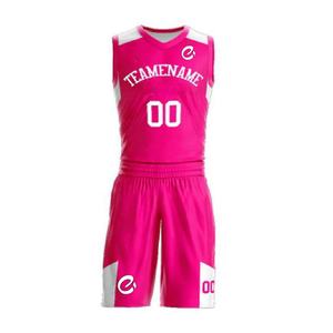 ชุดบาสเก็ตบอลผู้ใหญ่แบบสั่งตัดได้ ไซส์ใหญ่ ระบายอากาศได้ดี สีพื้น ไม่มีแขน เสื้อและกางเกงขาสั้น 100% - Product Image 3