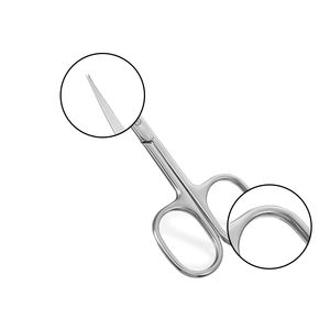 <b>Cuticle</b> Nail <b>Scissors</b> <b>Cuticle</b> <b>Scissors</b> Professional Stainless Steel Straight Beauty <b>Scissors</b> for Facial Hair Nail <b>Cuticle</b> - Product Image 6