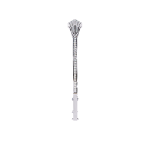 Pulsera de tenis de plata 925 con moissanita en forma de flecha, minimalista, para uso diario, joyería unisex - Product Image 3