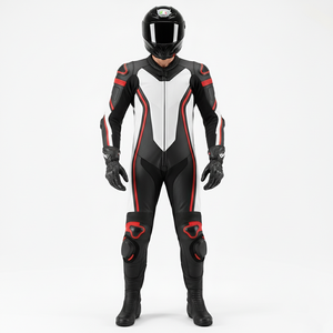 Chaquetas de motocicleta de cuero genuino personalizadas para adultos, ropa de motocicleta transpirable, resistente al viento y de secado rápido, a la venta a bajo precio. - Product Image 1