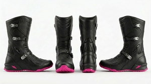 Motorcycle Riding Boots <b>Waterproof</b> Protective Gear Anti Slip High Performance Solid Color Custom Logo Motocross Safety Boots - Product Image 3