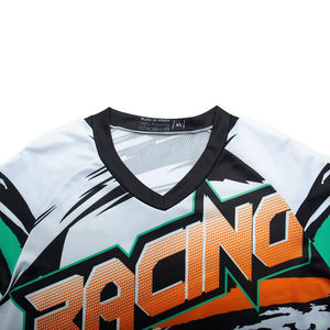 Maillot de cyclisme VTT pour homme, imprimé par sublimation, confortable, court, haute qualité, 100 % polyester, vêtements de sport, directement de l'usine - Product Image 3