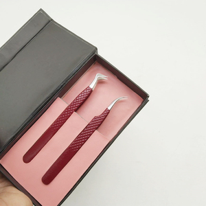 Pince à épiler pour cils, droite, en acier inoxydable, pour extensions de cils, outil professionnel d'extension de cils 964 - Product Image 1