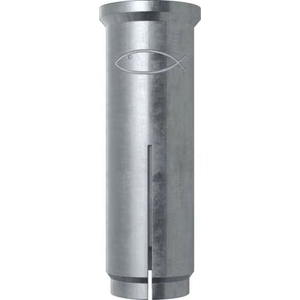 พุกยึดคอนกรีตแบบเสียบ FISCHER EA II M6x25 ZP  ชนิดหัวกระสุน  สำหรับคอนกรีตไม่แตกหัก  ผลิตจากเหล็กกล้าคาร์บอนชุบสังกะสี  แบบขยายตัว - Product Image 1