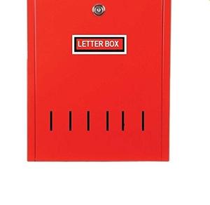 Boîte aux lettres murale extérieure en métal durable et antirouille pour usage postal et résidentiel avec finition protectrice - Product Image 3