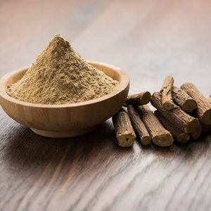 Polvo de extracto de regaliz orgánico Natural puro 100%, polvo de raíz seca Mulethi de hierbas indias de la mejor calidad para estimular la inmunidad - Product Image 1