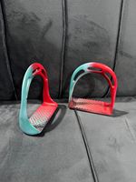 Étriers Red Jinn pour l'équitation anglaise, accessoires de selle, service OEM, étriers personnalisés, équestres, Jinn