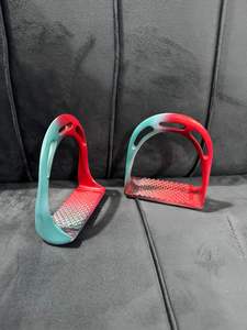 Estribos Red Jinn para equitación inglesa, accesorios para silla de montar, servicio OEM, estribos personalizados para caballos, ecuestres, Jinn - Product Image 2