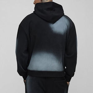 Sudaderas con Capucha para Hombre de Alta Calidad al por Mayor, 100% Algodón, Felpa, Invierno, Talla Grande, Lisas, Teñidas, Transpirables, con Efecto Desgastado por el Sol, Estilo Urbano - Product Image 4