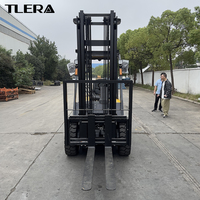 Chariot élévateur diesel 3T 3.5T 4T 5T avec boîte de vitesses, moteur Kubota Euro 5, châssis robuste, chariot élévateur diesel industriel