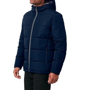 Oversize <b>Cropped</b> Bubble <b>Jacket</b> Winter Custom Made Logo Bubble <b>Jacket</b> for Man Winter Plus Size <b>Jacket</b> with Stand Collar Quality - Product Image 5