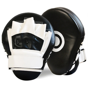 Gants de kick-boxing durables en PU et cible de frappe pour MMA, Muay Thai, Free Fight, kit de pads de combat, gants de karaté, pads de concentration, entraînement de fitness toutes saisons - Product Image 1