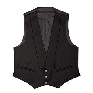 Veste de cérémonie écossaise élégante Prince Charlie pour homme, 100 % laine, motif uni, saison hiver, service OEM disponible - Product Image 5