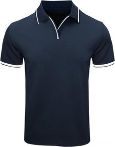 Polo décontracté à manches courtes pour homme 2026 – Idéal pour le golf, le sport et le fitness – Coupe ajustée avec col montant - Product Image 5