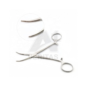 Pinces à artères à courbure latérale A-1 VERITAS en acier inoxydable 14 cm, ensemble d'instruments chirurgicaux de haute qualité certifiés ISO 13485 et CE - Product Image 6