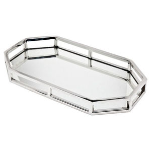 High Quality Metal Gold <b>Mirror</b> Rectangle Serving <b>Tray</b> Storage Organizer For Bathroom Jewelry Perfume Or Home Decor Accent - Product Image 3