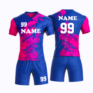 Maillot de football personnalisé OEM 2025 2026 – Kits d'uniformes de football pour tous les clubs avec nom et logo d'équipe – Hommes, femmes, enfants – Séchage rapide – Vente en gros - Product Image 1