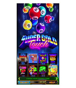เครื่องเกมอาร์เคดแบบหยอดเหรียญ Super Gold touch pog vertical gold touch vertical kenoCoin รุ่น Wms550 - Product Image 2