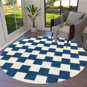 Best Quality Hand Tufted Wool <b>Carpet</b> Rugs for Hotel/Dining Room Modern Style <b>Round</b> Roll for Prayer Use - Product Image 6
